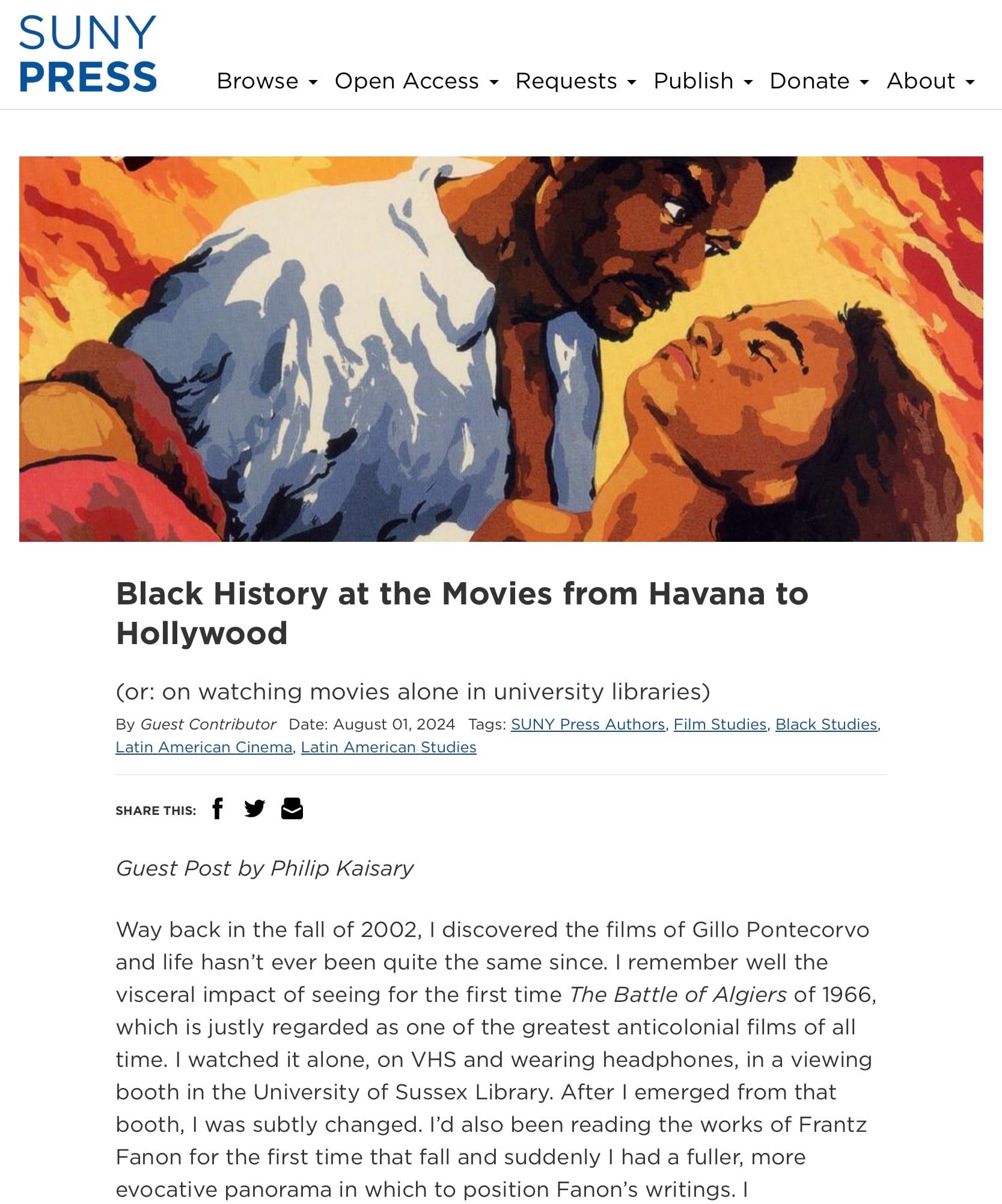 SUNY Guest Blog Post